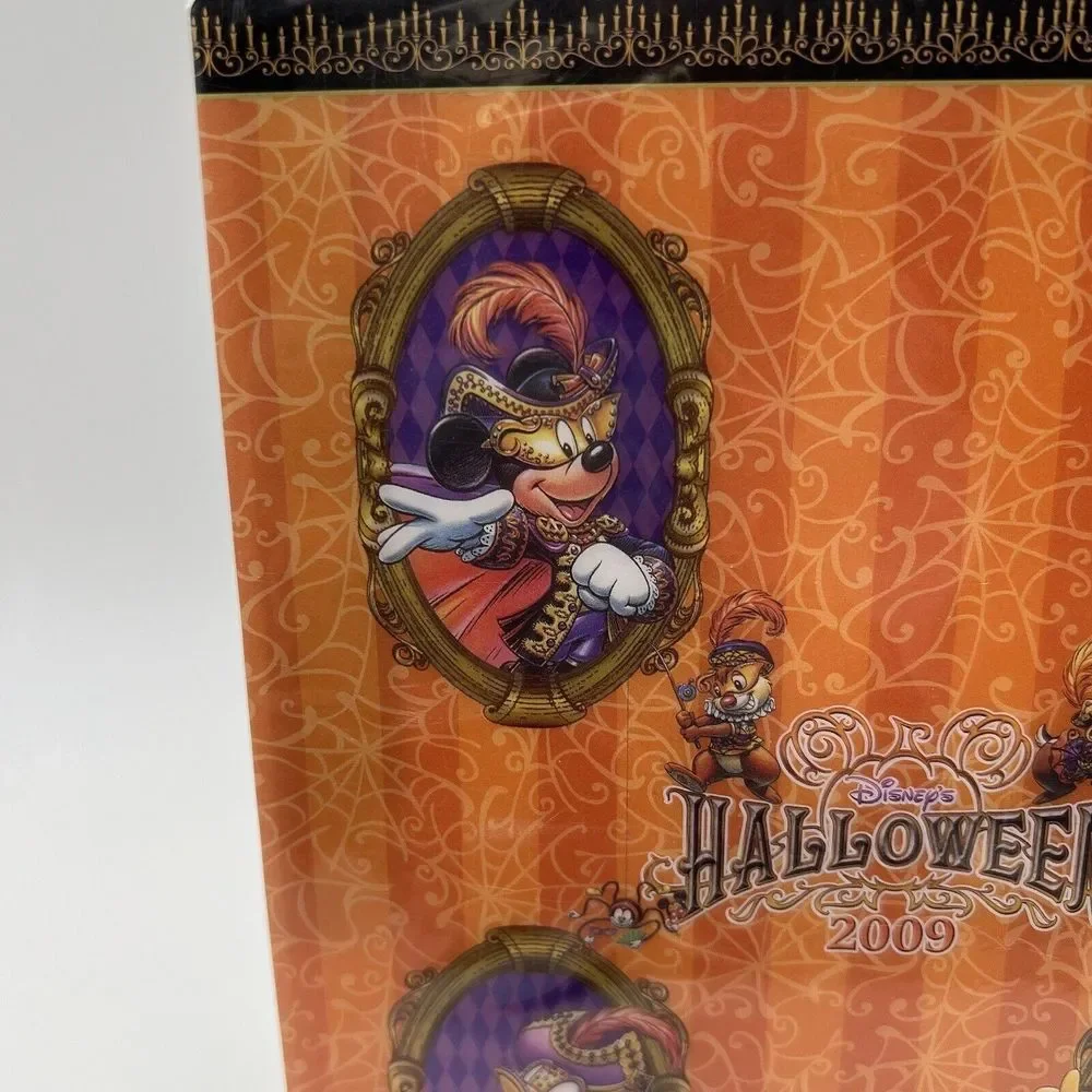 Tokyo Disney Sea Clear Holder Disney's HALLOWEEN Mysterious Masquerade 2009